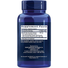 "Life Extension turmeric extract with BCM-95 – 7x higher bioavailability curcumin, 60 veggie capsules"