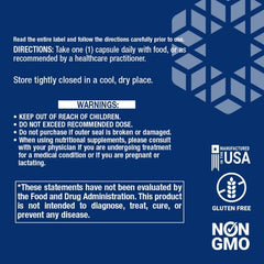 "Supplement Facts panel of Life Extension Super Bio-Curcumin – 400 mg BCM-95 curcumin per capsule"