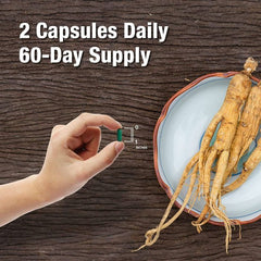 Orzax Premium Korean Panax Ginseng Performance Support 120 Capsules