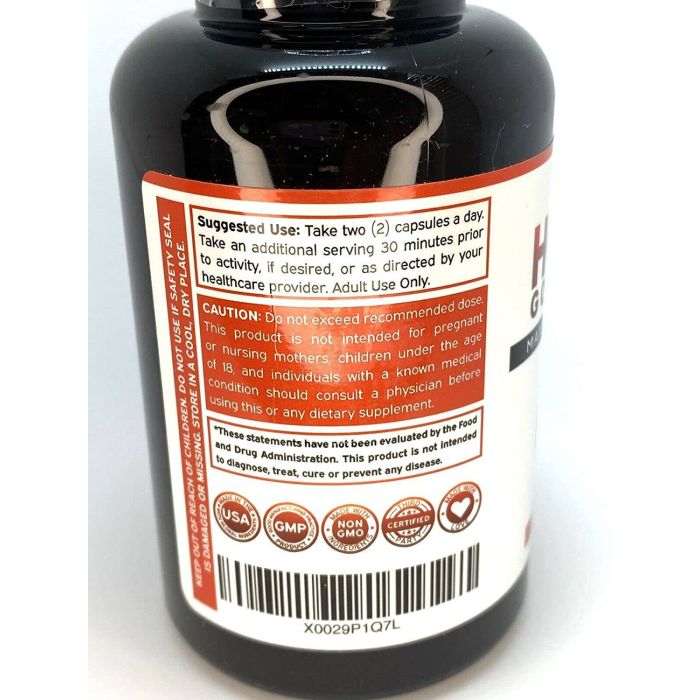 Dorado Nutrition 60 Count Horny Goat Weed Maximum Strength Men Women