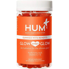 Hum Glow Sweet Glow Skin 60 Vegan Gummies Hyaluronic Acid Vitamins C