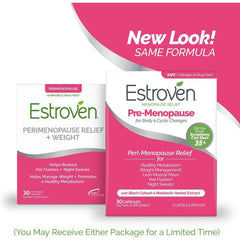 Estroven Pre Menopause Relief For Body Cycle Changes Herbal 30 Caps