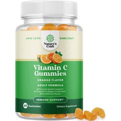 Nature's Craft Vitamin C 60 Gummies Orange Flavor Adult Formula
