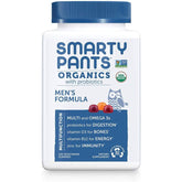 Smarty Pants Organics Men's Formula Multivitamin Probiotics 120 Gummy