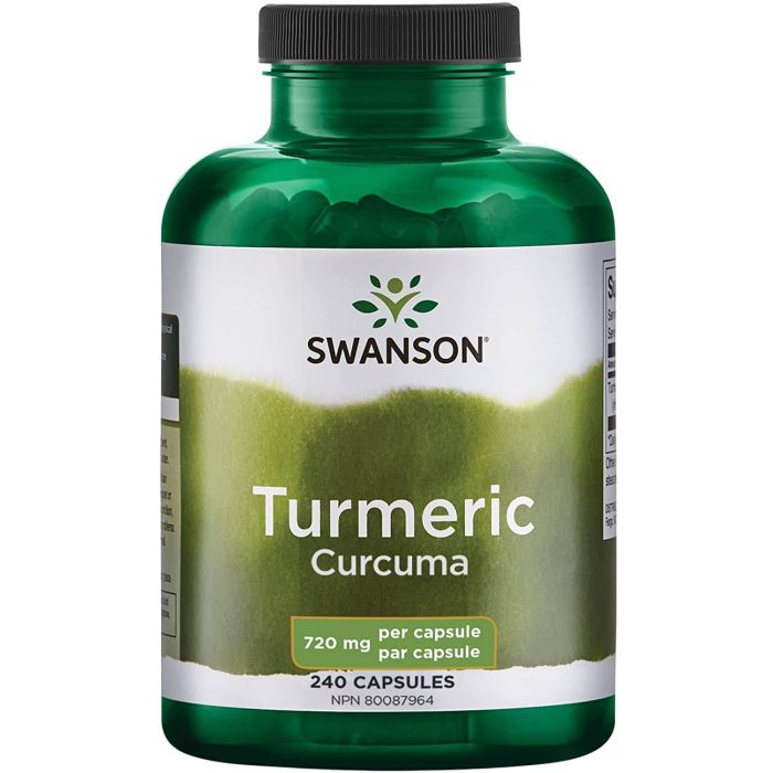 Swanson Turmeric Curcuma Antioxidant Supplement 240 Caps