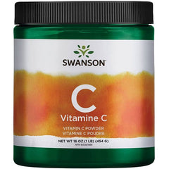 Swanson Vitamin C Powder Immune System Support Supplement 16 Oz