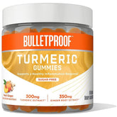 Bulletproof Sugar Free Turmeric 60 Gummies Peach Ginger Flavor