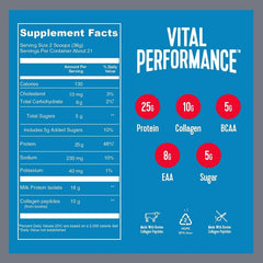Vital Performance Protein Powder Strawberry Flavored 26.8 Oz