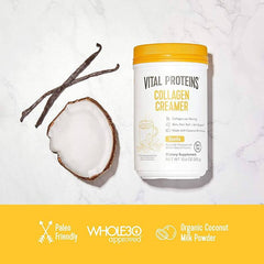 Vital Proteins Collagen Coffee Creamer Vanilla Flavored 10.6 Oz