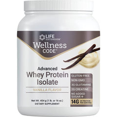 Life Extension Wellness Code Advanced Whey Protein Isolate 14G Vanilla