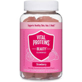 Vital Proteins Beauty Gummies 60 Strawberry Flavored Health Support