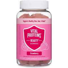 Vital Proteins Beauty Gummies 60 Strawberry Flavored Health Support