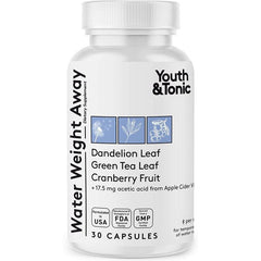 Youth Tonic Water Weight Away Dandelion Green Tea Leaf Detox Cleanse