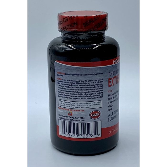 Premium Herbal Extreme Male 2 Bottles 120 Pills Health Solution