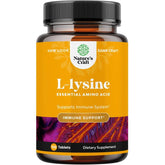 Nature's Craft L Lysine Essential Amino Acids Immune Support 100 Caps