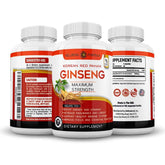 Wellbeing Korean Red Panax Ginseng Maximum Strength Supplement 180 Cap