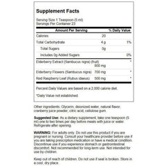 Swanson Elderberry Syrup bottle – vegan, alcohol-free immune support
