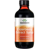 Swanson Elderberry Extract Syrup Immune Health Support No Sugar Added