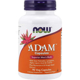 NOW ADAM Superior Men's Multivitamin Saw Palmetto 90 Veggie Caps