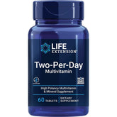 Life Extension Two Per Day Multivitamin Tablets Gluten Free Non GMO