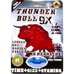 Thunder Bull 9x Triple Maximum Max Power Enhancement Pill