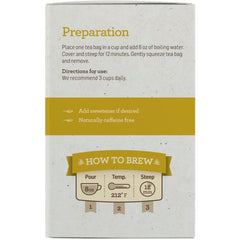 "Alvita Organic Turmeric Root Tea box front – joint support, 16 caffeine-free tea bags