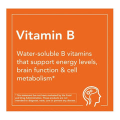 NOW Ultra B-12 5000 mcg Liquid Supplement – side view highlighting supplement facts