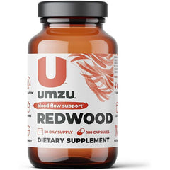 UMZU Redwood – 180 vegan capsules for better circulation and cardiovascular support.
