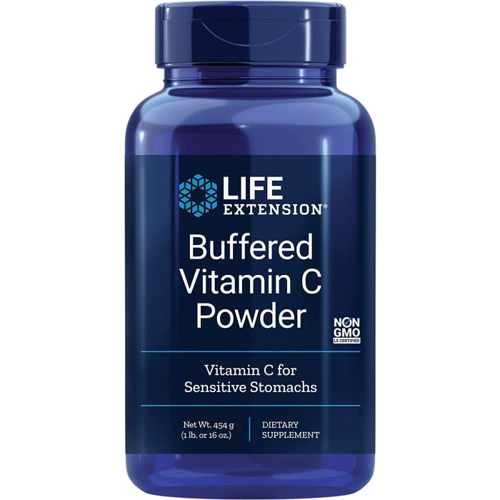 Life Extension Buffered Vitamin C Powder For Sensitive Stomachs
