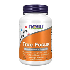 NOW True Focus Neurotransmitter Support 90 Veggie Caps Amino Acids