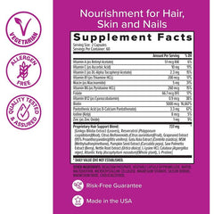 Zenwise Daily Hair Growth Vitamins for stronger hair, nails, and skin, 120 capsule pack