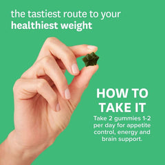 "Front label of Zenwise Fat Burner Gummies – non-GMO, vegan, gluten free"