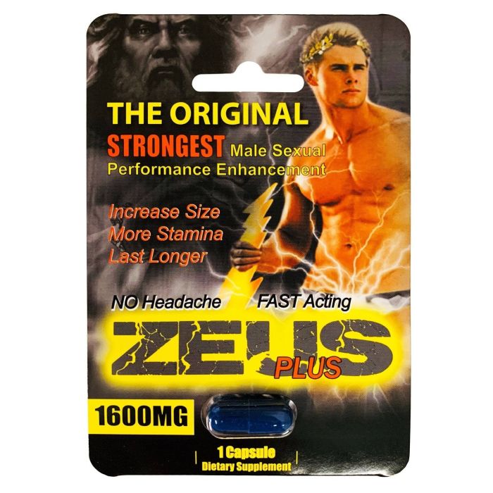 Zeus 1600mg Strongest Male Sexual Performance Enhancement Pill