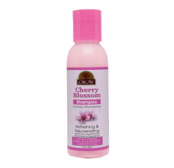 OKAY Pure Naturals Cherry Blossom Shampoo 2oz / 59ml - supplementcorner