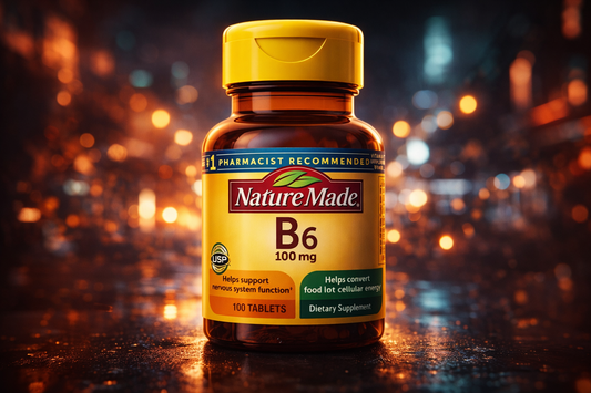 Nature Made Vitamin B6 100mg 100 Tablets Dietary Supplement