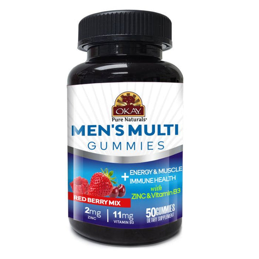 Okay Gummies Men's Multi Review: Daily Nutrition with a Berry Twist