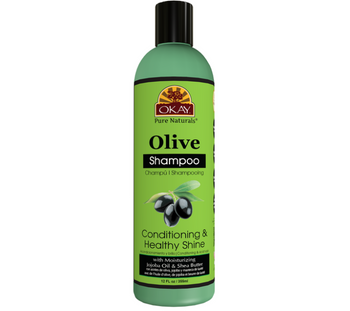 OKAY Olive Oil Shampoo Conditioning Healthy Shine 12oz / 355ml