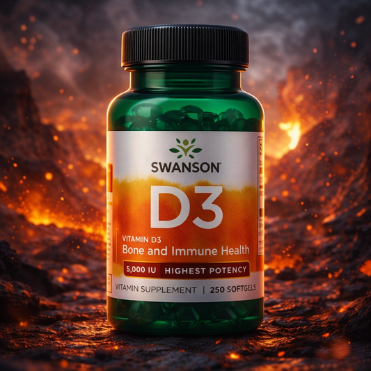 Swanson Vitamin D3 – Bone &amp; Immune Health Support (250 Softgels) Review