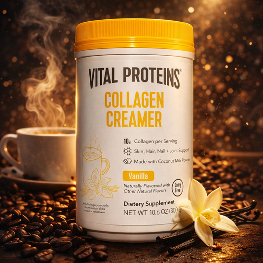 Vital Proteins Collagen Coffee Creamer Vanilla Flavored 10.6 oz