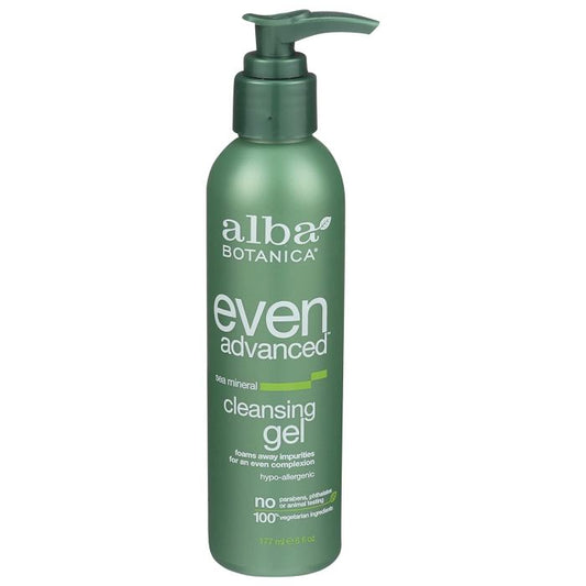Alba Botanica Even Advanced Sea Mineral Cleansing Gel – 6 oz