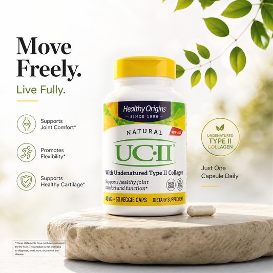 Healthy Origins UC-II 40mg Veggie Caps Review