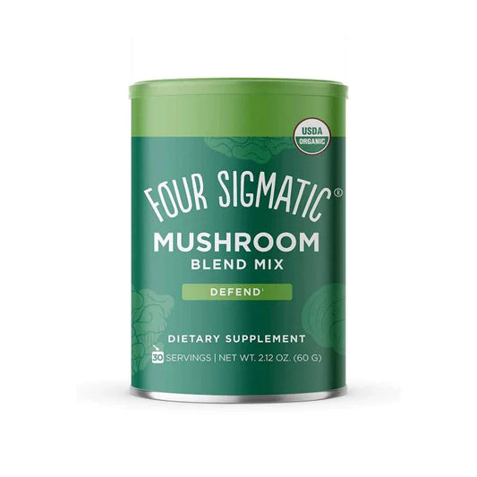 Four Sigmatic Mushroom Blend Mix Caffeine-Free Vegan Supplement Powder