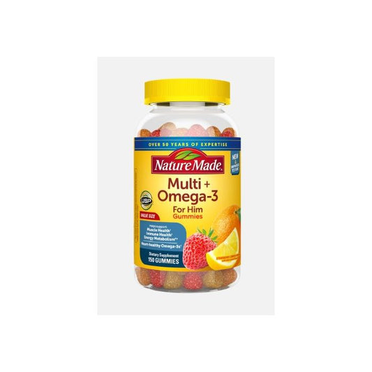Men's Multivitamin + Omega‑3 Gummies – All‑in‑One Health Support