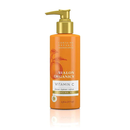 Avalon Organics Cleansing Gel with Vitamin C – 6 oz
