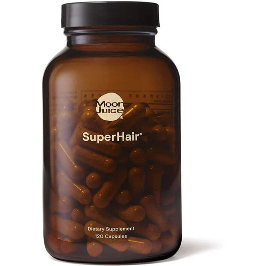 Moon Juice SuperHair 120 Vegan Caps Hair Nutrition Supplement
