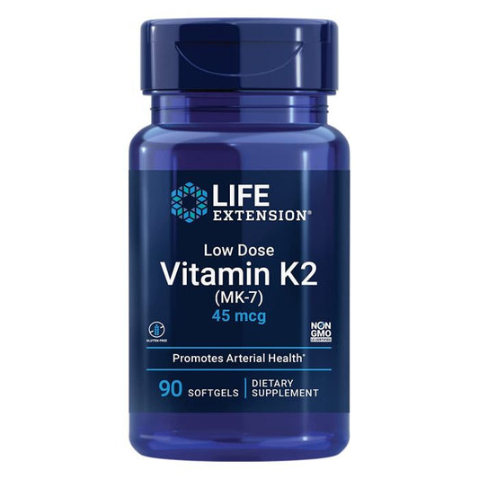 Life Extension Low Dose Vitamin K2 Review – Small Dose, Big Cardiovascular Benefits