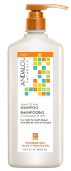 Andalou Naturals Argan Oil  Shea Moisture Rich Shampoo Review: Nourish Your Hair, Naturally