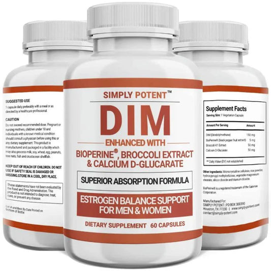 Simply Potent DIM Estrogen Balance Support – 60 Capsules