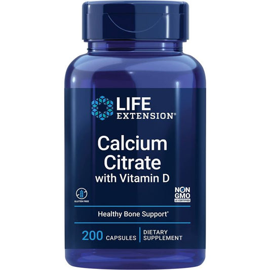 Life Extension Calcium Citrate with Vitamin D Review | Optimal Bone Health Supplement