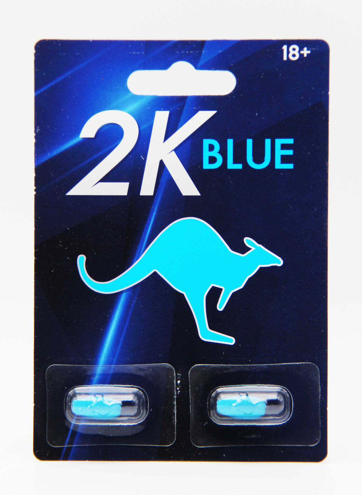 Kangaroo 2K Blue Male Enhancement Pack of 2 Pills - supplementcorner